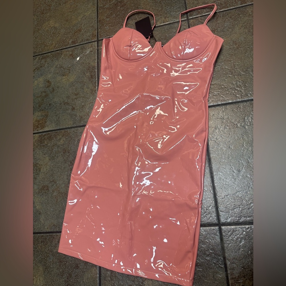 Pink Mini Dress M - Picture 4 of 10